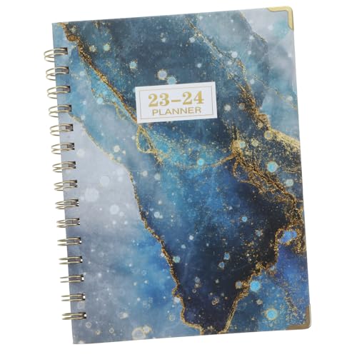 SHINEOFI Agenda-buch Studienplaner Student Tagesplaner Notizblock Schule Klassenzimmer Multifunktionaler Akademischer Planer Für Monatlich Zeitplaner Täglich Zu Tun Planer Rosa Papier von SHINEOFI