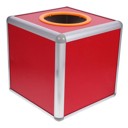 SHINEOFI Aluminium Lotteriekasten Roter Vielseitiger Aufbewahrungskasten für Partys Verlosungen Ballotierungen und Veranstaltungen Robuste Aluminiumlegierung Wiederverwendbar und SHINEOFI Aluminium Lotteriekasten Roter Vielseitiger Aufbewahrungskasten für Partys Verlosungen Ballotierungen und Veranstaltungen Robuste Aluminiumlegierung Wiederverwendbar und von SHINEOFI