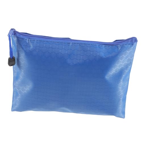 SHINEOFI Aufbewahrungstasche für Dokumente Aktentasche Werkzeug-Aufbewahrungstasche mit Reißverschluss werkzeugtasche storage pockets Werkzeug liefert Taschen mit Reißverschluss Stoff Blue von SHINEOFI