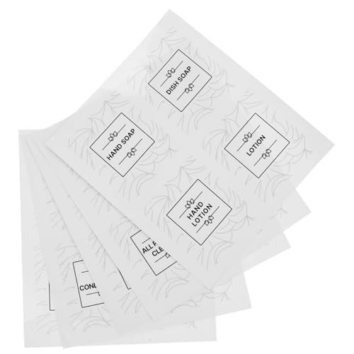 SHINEOFI Badezimmer Flaschenetiketten Set Wasserdichte Aufkleber für Shampoo und Lotion Transparente Etiketten zur Organisation von Pflegeprodukten Praktische Lösung für Unordentliche SHINEOFI Badezimmer Flaschenetiketten Set Wasserdichte Aufkleber für Shampoo und Lotion Transparente Etiketten zur Organisation von Pflegeprodukten Praktische Lösung für Unordentliche von SHINEOFI