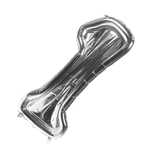 SHINEOFI Ballondekoration Abs alles zum geburtstag luftballons Glücklich Hi große luftballons große ballons Ballon für Geburtstagsfeier Party -Ballon -Ornamente Aluminiumfolie Silver von SHINEOFI