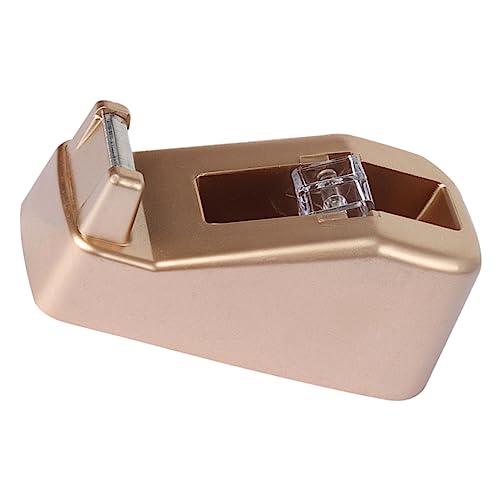 SHINEOFI Bandschneider Spender Tragbar Klein Eleganter Klebebandabroller Dosieren Schneiden Cutter Aufkleber Zubehör Klebeband-zubehör Büro-klebebandhalter Bandversorgung Rose Gold Plastik SHINEOFI Bandschneider Spender Tragbar Klein Eleganter Klebebandabroller Dosieren Schneiden Cutter Aufkleber Zubehör Klebeband-zubehör Büro-klebebandhalter Bandversorgung Rose Gold Plastik von SHINEOFI