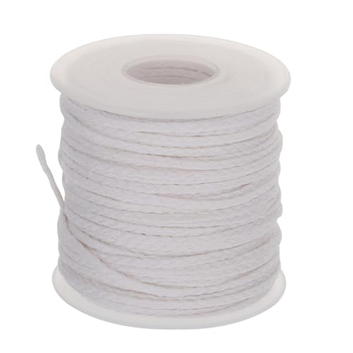 SHINEOFI Baumwoll docht für Kerzenherstellung Geflochtene Kordel aus Natürlicher Baumwolle DIY Kerzendocht Schnur Sicher und Langlebig für Basteln und Outdoor Kerzen SHINEOFI Baumwoll docht für Kerzenherstellung Geflochtene Kordel aus Natürlicher Baumwolle DIY Kerzendocht Schnur Sicher und Langlebig für Basteln und Outdoor Kerzen von SHINEOFI