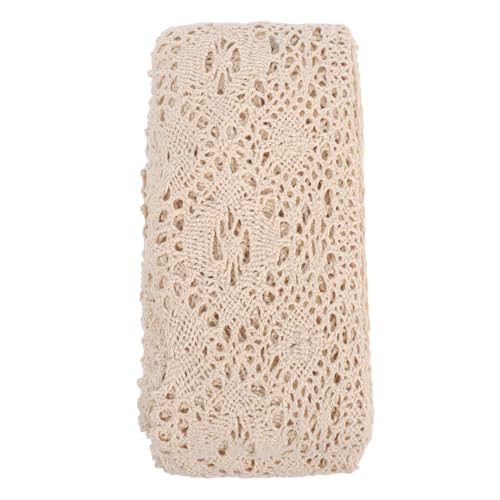 SHINEOFI Baumwolle Häkelspitze Breit Vintage Spitzenband mit Floraler Stickerei für Nähen DIY Handarbeit Kleidungsdekoration Robuste Kanten Fransenfest Vielseitig Einsetzbar SHINEOFI Baumwolle Häkelspitze Breit Vintage Spitzenband mit Floraler Stickerei für Nähen DIY Handarbeit Kleidungsdekoration Robuste Kanten Fransenfest Vielseitig Einsetzbar von SHINEOFI