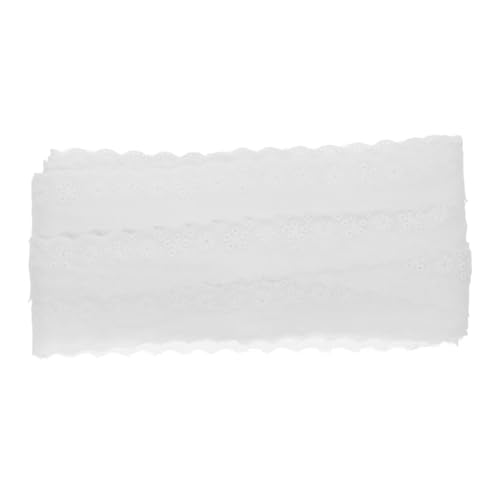 SHINEOFI Baumwollspitzenborte mit Ösenstickerei für Diy Nähprojekte Dekorationen Hochzeiten Yards Vielseitig Einsetzbar Weich und Langlebig Elegantes Design von SHINEOFI