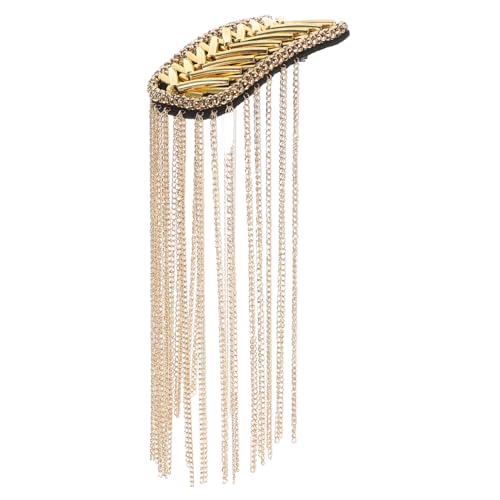 SHINEOFI Bead Shoulder Epaulettes mit Quaste Vintage Schulterabzeichen für Formelle Anlässe Modisches Kostümzubehör mit Strasssteinen für Business Meetings und Veranstaltungen SHINEOFI Bead Shoulder Epaulettes mit Quaste Vintage Schulterabzeichen für Formelle Anlässe Modisches Kostümzubehör mit Strasssteinen für Business Meetings und Veranstaltungen von SHINEOFI