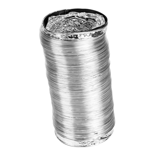 SHINEOFI Biegsame Aluminiumfolie Abluftschlauch Flexibles Ventilationsrohr für Luftzirkulation und Abzug mit Hervorragenden Isolationseigenschaften Installieren und Langlebig SHINEOFI Biegsame Aluminiumfolie Abluftschlauch Flexibles Ventilationsrohr für Luftzirkulation und Abzug mit Hervorragenden Isolationseigenschaften Installieren und Langlebig von SHINEOFI