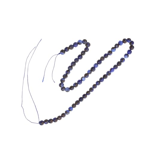 SHINEOFI Blaues Naturstein Lose Schmuckperlen für Diy-armbänder Halsketten Kratzfeste Farbintensive Perlen für Handgemachte Schmuckprojekte SHINEOFI Blaues Naturstein Lose Schmuckperlen für Diy-armbänder Halsketten Kratzfeste Farbintensive Perlen für Handgemachte Schmuckprojekte von SHINEOFI