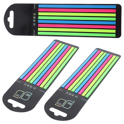 SHINEOFI Boxen Pet Haftnotizen mit Fluoreszierenden Seitenmarkierungen Bunte Lesehilfe für Notizen und Indexierung für Schule und Büro SHINEOFI Boxen Pet Haftnotizen mit Fluoreszierenden Seitenmarkierungen Bunte Lesehilfe für Notizen und Indexierung für Schule und Büro von SHINEOFI