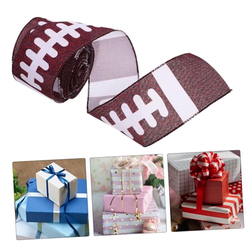 SHINEOFI Breites Sportband mit Drahtkante Polyesterband für DIY Basteln und Sportveranstaltungen Leicht für Geschenkverpackung und Teamdeko SHINEOFI Breites Sportband mit Drahtkante Polyesterband für DIY Basteln und Sportveranstaltungen Leicht für Geschenkverpackung und Teamdeko von SHINEOFI