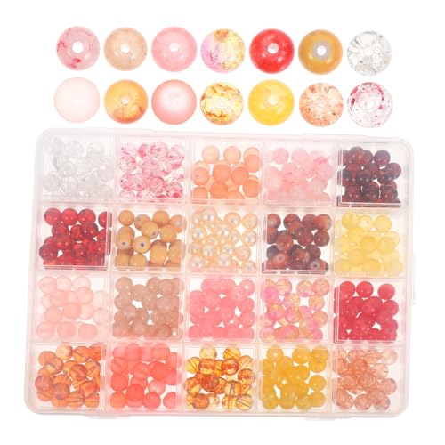SHINEOFI Bunte Glasperlen mit Großen Löchern Runde Lose Perlen für Schmuckherstellung DIY Armbänder Halsketten Ohrringe Bastelprojekte Fächer Aufbewahrungsbox Vielseitig für Kreative SHINEOFI Bunte Glasperlen mit Großen Löchern Runde Lose Perlen für Schmuckherstellung DIY Armbänder Halsketten Ohrringe Bastelprojekte Fächer Aufbewahrungsbox Vielseitig für Kreative von SHINEOFI