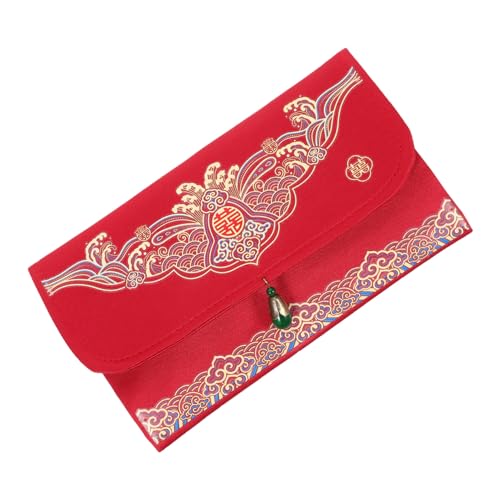 SHINEOFI Chinesischer Hochzeits Rotumschlag aus Langlebig und Elegant für Verlobungsfeier und Traditionelle Zeremonien Paket im Klassischen Stil von SHINEOFI