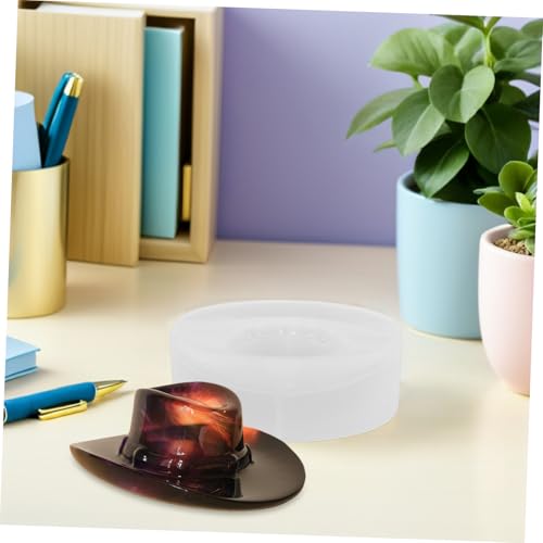 SHINEOFI Cowboy Hut Silikonform für Resin Schmucktablett Vielseitige Epoxidharz Gussform Weihnachtsdekoration Robustes Silikon Bastelset für Tischdekoration SHINEOFI Cowboy Hut Silikonform für Resin Schmucktablett Vielseitige Epoxidharz Gussform Weihnachtsdekoration Robustes Silikon Bastelset für Tischdekoration von SHINEOFI