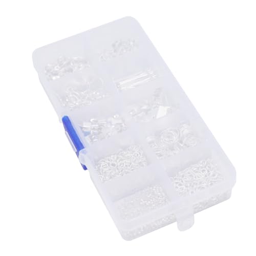 SHINEOFI DIY Ohrring Zubehör Silber Langlebiges Schmuckmaterial Vielseitige Ohrschmuck Komponenten für Ohrringe Selber Machen Schmuck Basteln Erwachsene Praktischer Aufbewahrungsbehälter SHINEOFI DIY Ohrring Zubehör Silber Langlebiges Schmuckmaterial Vielseitige Ohrschmuck Komponenten für Ohrringe Selber Machen Schmuck Basteln Erwachsene Praktischer Aufbewahrungsbehälter von SHINEOFI