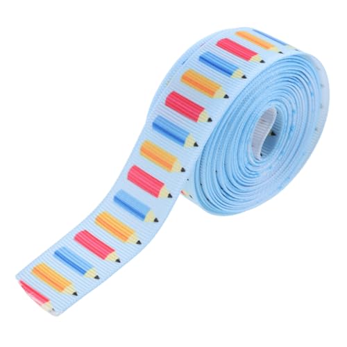 SHINEOFI Dekoratives Band für Diy Geschenkpäckchen Schulthema Ripsband für Bastelprojekte Hochzeiten Shower und Festlichkeiten SHINEOFI Dekoratives Band für Diy Geschenkpäckchen Schulthema Ripsband für Bastelprojekte Hochzeiten Shower und Festlichkeiten von SHINEOFI