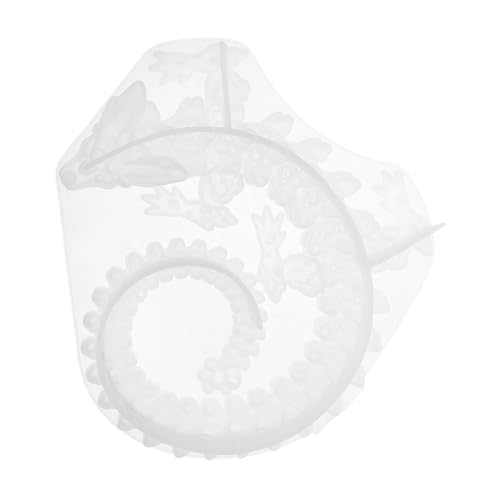 SHINEOFI Diy Gussform für Epoxidharz Geeignet für Wanddekoration Tisch und Schrankpräsentationen Vielseitig Einsetzbar Weiß von SHINEOFI