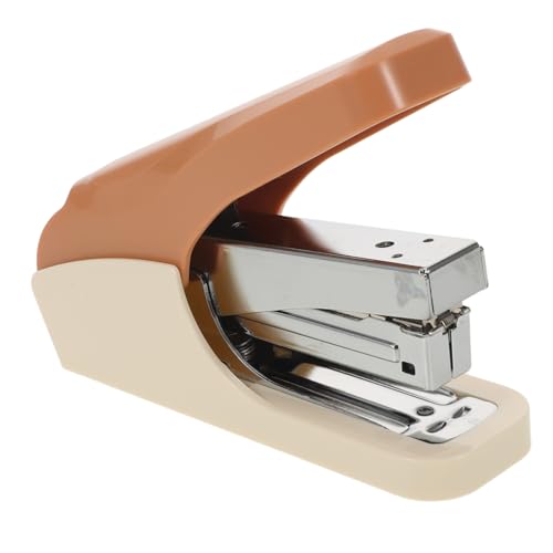 SHINEOFI Effizienter Manueller Desktop-heftgerät Single-finger Handheftgerät Ergonomisch Leicht für Schule Büro Buch Papierbindung Zuverlässige Präzise Bindemaschine von SHINEOFI