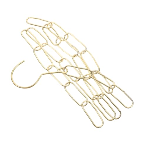 SHINEOFI Eisenkette für Kleidungshänger mit Stabilem Verbindungsglied und Praktischem Haken Robuste Metallkette für Laden und Marktbekleidung Vielseitige Aufhängelösung für Kleidungsstücke von SHINEOFI