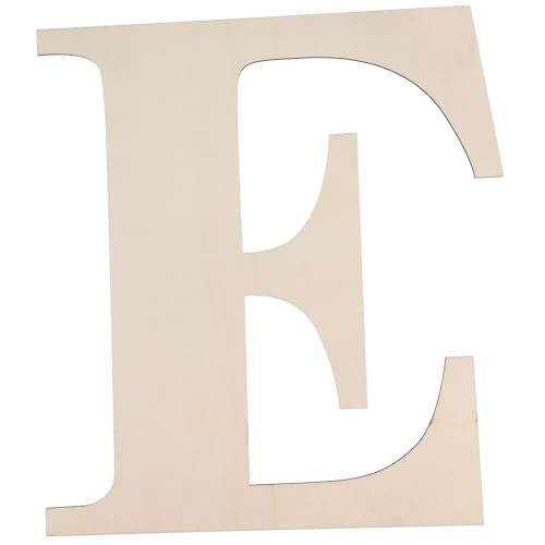 SHINEOFI Englisches Alphabet aus Holz dekoration weihnachten weinachtsdeko weihnatsdeko Wandtattoos Alphabet-Aufkleber Wanddekoration mit Buchstaben aus Holz Holzbuchstaben 12 Zoll hölzern von SHINEOFI