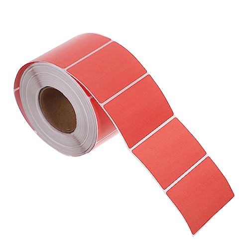SHINEOFI Farbige Thermodrucketiketten Selbstklebende Aufkleber für Büro und Geschäfte Ölbeständig Rot SHINEOFI Farbige Thermodrucketiketten Selbstklebende Aufkleber für Büro und Geschäfte Ölbeständig Rot von SHINEOFI