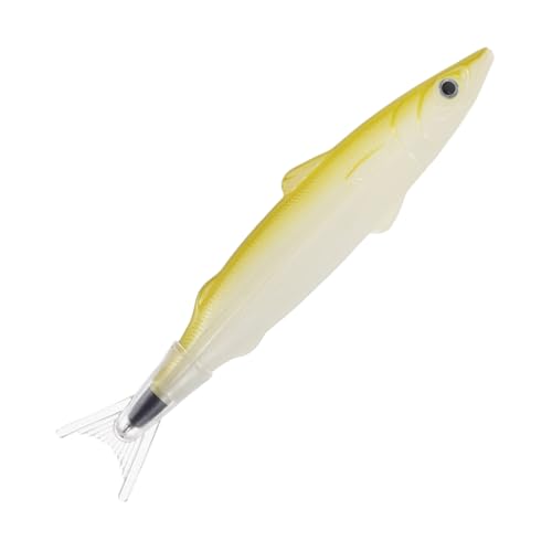SHINEOFI Fischballstift Fischschreibstift Cartoon-Kugelschreiber gesalzener Fischformballpoint Stift Fisch Kugelschreiber Dekorativer Stift kreative Stifte Fischdekorifte Plastik Golden SHINEOFI Fischballstift Fischschreibstift Cartoon-Kugelschreiber gesalzener Fischformballpoint Stift Fisch Kugelschreiber Dekorativer Stift kreative Stifte Fischdekorifte Plastik Golden von SHINEOFI