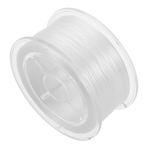SHINEOFI Flaches Elastisches Perlenband Weißes Spandex Schmuck Schnur für DIY Armband und Halskettenbasteln Langlebige Elastische Schnur für Bead Supplies SHINEOFI Flaches Elastisches Perlenband Weißes Spandex Schmuck Schnur für DIY Armband und Halskettenbasteln Langlebige Elastische Schnur für Bead Supplies von SHINEOFI