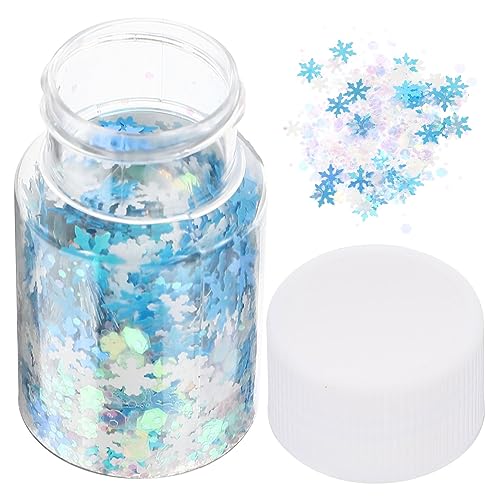 SHINEOFI Flaschen Epoxidharz Schneeflocken Pailletten Diy Dekoration für Handyhüllen Kristallklare Baumharz Füller Misch Pailletten Vielseitig für Bastelzubehör SHINEOFI Flaschen Epoxidharz Schneeflocken Pailletten Diy Dekoration für Handyhüllen Kristallklare Baumharz Füller Misch Pailletten Vielseitig für Bastelzubehör von SHINEOFI