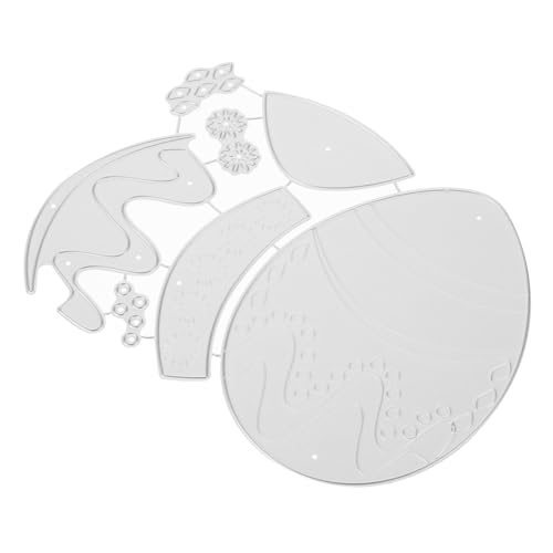 SHINEOFI Fotorahmen-Stanzformen sterben Herstellung Schneiden Formen für Fotoalben Album-Stanzformen empfindliche Stanzform Scrapbooking-Stanzformen Prägemappen Kohlenstoffstahl Silver von SHINEOFI