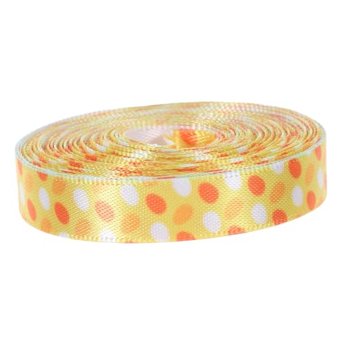 SHINEOFI Geschenkband Breit Polyester Geschenkverpackungsband Dekoratives Bastelband für DIY Geschenkverpackung Frühlingsdekoration Party und Handwerk von SHINEOFI