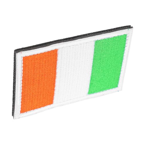 SHINEOFI Gestickte Applikationen Irischer Aufnäher Zum Aufbügeln Taschenaufnäher Jackenflicken Für Herren Irland-patch Irischer Stoffaufnäher Flicken Für Kleidung Flagge Zum Aufbügeln Nylon von SHINEOFI