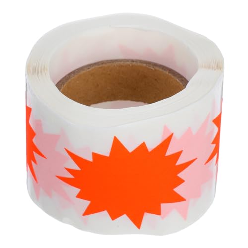 SHINEOFI Große Fluoreszierende Preisschild aufkleber Selbstklebend Explosion form Starke Haftung für Einzelhandel Büro und DIY projekte Vielseitig für Inventar Basteln und SHINEOFI Große Fluoreszierende Preisschild aufkleber Selbstklebend Explosion form Starke Haftung für Einzelhandel Büro und DIY projekte Vielseitig für Inventar Basteln und von SHINEOFI