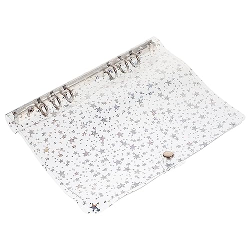 SHINEOFI Gypsophila-Binder Zubehör Papierfach-Organizer für den Schreibtisch digital Liste ringbuch notizbuch büroartikel bürobedarf bürogadges schulzeug Scrapbook-Cover Scrapbook-Hülle PVC von SHINEOFI