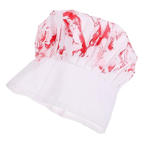 SHINEOFI Halloween Horror Hut mit Blutflecken Kostümzubehör für Cosplay Partys Einheitsgröße Unisex für Halloween Feiern und Bühnenauftritte SHINEOFI Halloween Horror Hut mit Blutflecken Kostümzubehör für Cosplay Partys Einheitsgröße Unisex für Halloween Feiern und Bühnenauftritte von SHINEOFI
