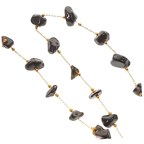 SHINEOFI Halskette Aus Kristallkies Kristalle Perlen Zur Schmuckherstellung Edelsteine Schleife Schlüsselanhänger Halskette Reiz Makramee Webstuhl Bands Rostfreier Stahl Black SHINEOFI Halskette Aus Kristallkies Kristalle Perlen Zur Schmuckherstellung Edelsteine Schleife Schlüsselanhänger Halskette Reiz Makramee Webstuhl Bands Rostfreier Stahl Black von SHINEOFI