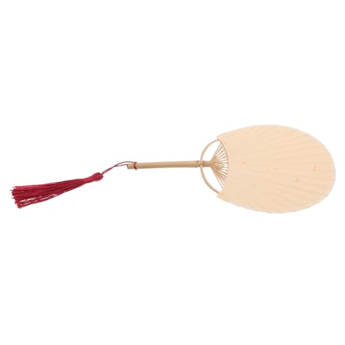 SHINEOFI Handgefertigter Mini Bambusfächer Beige Handlicher Orientalischer Fächer mit Quaste Leicht Tragbar für Diy Bemalung Kalligrafie Tanz Party und Dekoration SHINEOFI Handgefertigter Mini Bambusfächer Beige Handlicher Orientalischer Fächer mit Quaste Leicht Tragbar für Diy Bemalung Kalligrafie Tanz Party und Dekoration von SHINEOFI