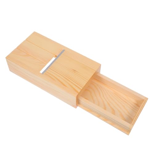 SHINEOFI Handgefertigter Seifenhobel, Schubladenbox, Holzseifenkerzen-abschräger, Rasierwerkzeug Zum Trimmen, Glätten Und Schneiden Von Kerzenherstellungszubehör SHINEOFI Handgefertigter Seifenhobel, Schubladenbox, Holzseifenkerzen-abschräger, Rasierwerkzeug Zum Trimmen, Glätten Und Schneiden Von Kerzenherstellungszubehör von SHINEOFI