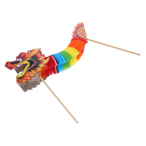 SHINEOFI Handgehaltenes Chinesisches Papier Drachen Mini Dekoration für Frühlingsfest Fotorequisiten Leichte Bunte Party Accessoires für Themenfeiern SHINEOFI Handgehaltenes Chinesisches Papier Drachen Mini Dekoration für Frühlingsfest Fotorequisiten Leichte Bunte Party Accessoires für Themenfeiern von SHINEOFI