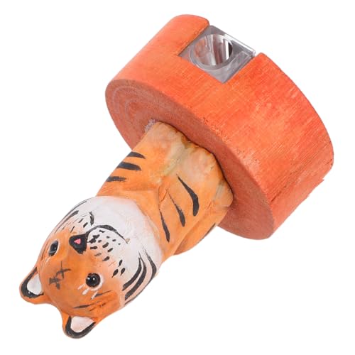 SHINEOFI Handlicher Holz-stiftspitzer für Kreatives Tiger-design Präzises Manuelles Anspitzen Langlebig und Tragbar für Schule Zuhause und Unterwegs SHINEOFI Handlicher Holz-stiftspitzer für Kreatives Tiger-design Präzises Manuelles Anspitzen Langlebig und Tragbar für Schule Zuhause und Unterwegs von SHINEOFI