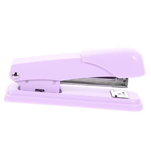 SHINEOFI Hefter Büro office organizer office supplies sacknähmaschine tackern heftklammerentferner nähmaschinen tackermaschine paperclips nähset nähmaschine Buchheime Metall Violett von SHINEOFI