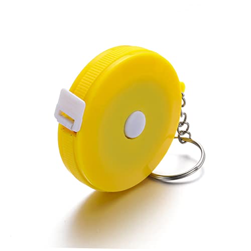 SHINEOFI Hochpräzises Mini Maßband Tragbar mit Ring Design für Körpermaße Bust Höhe Zuhause Outdoor Kunststoff Metall Langlebig Zufällige Farbe SHINEOFI Hochpräzises Mini Maßband Tragbar mit Ring Design für Körpermaße Bust Höhe Zuhause Outdoor Kunststoff Metall Langlebig Zufällige Farbe von SHINEOFI