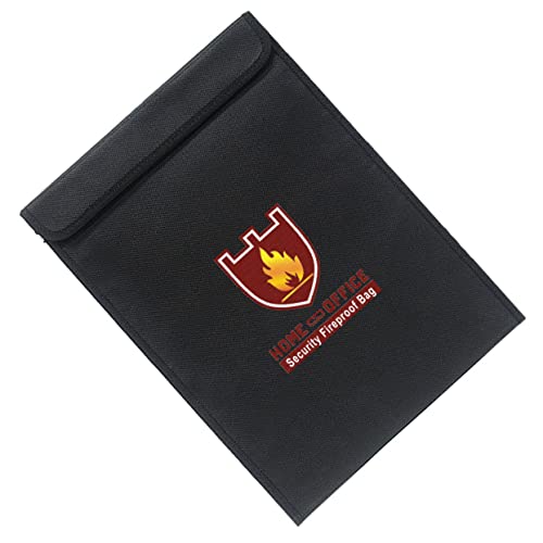 SHINEOFI Hohe Temperaturbeständigkeit bis Schwarz Portfolio Pouch zur Sicheren Aufbewahrung von Akten für Büro und Zuhause SHINEOFI Hohe Temperaturbeständigkeit bis Schwarz Portfolio Pouch zur Sicheren Aufbewahrung von Akten für Büro und Zuhause von SHINEOFI