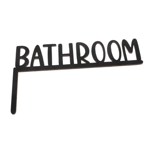 SHINEOFI Holz Badezimmertür Schild Dekoration Künstlerischer Türrahmen Aufsatz für Bad Vielseitige Wandgestaltung Geeignet für Moderne und Rustikale Stile DIY Buchstaben Design SHINEOFI Holz Badezimmertür Schild Dekoration Künstlerischer Türrahmen Aufsatz für Bad Vielseitige Wandgestaltung Geeignet für Moderne und Rustikale Stile DIY Buchstaben Design von SHINEOFI