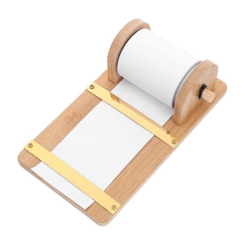 SHINEOFI Holz Notizpapier Spender mit Memo Roll Halterung Kompakter und Vielseitiger Notizhalter für Büro Schreibtisch und Robustes Design Individuell Einstellbare Notizlängen Praktischer SHINEOFI Holz Notizpapier Spender mit Memo Roll Halterung Kompakter und Vielseitiger Notizhalter für Büro Schreibtisch und Robustes Design Individuell Einstellbare Notizlängen Praktischer von SHINEOFI