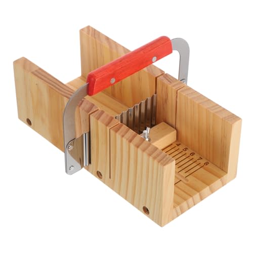 SHINEOFI Holz Seifenschneider mit Dualen Schnittschlitzen Präzises DIY Schneidewerkzeug für Handgemachte Seifen Ergonomischer Griff Wellenklinge für Dekorative Kanten Effizientes Schneiden SHINEOFI Holz Seifenschneider mit Dualen Schnittschlitzen Präzises DIY Schneidewerkzeug für Handgemachte Seifen Ergonomischer Griff Wellenklinge für Dekorative Kanten Effizientes Schneiden von SHINEOFI