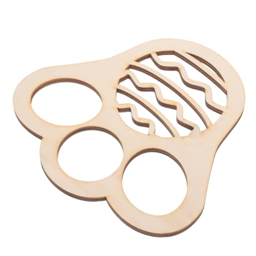 SHINEOFI Kaninchen-fußabdruck-holzspäne Osterausschnitte Wohndeko Selber Machen Ausschnitte Mit Pfotenabdrücken Ostern-ausschnitt Mit Pfotenabdruck Aus Holz Diy-graffiti-chip Beige von SHINEOFI