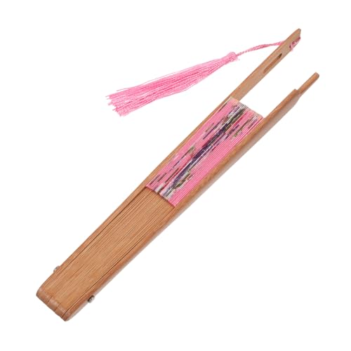 SHINEOFI Klassischer Faltbarer Vintage Handfächer mit Langem Griff Japanischer Stil Dekorativ für Hochzeit Party und Traditionelle Kostüme Kompakt und Praktisch als oder Tischdekoration SHINEOFI Klassischer Faltbarer Vintage Handfächer mit Langem Griff Japanischer Stil Dekorativ für Hochzeit Party und Traditionelle Kostüme Kompakt und Praktisch als oder Tischdekoration von SHINEOFI