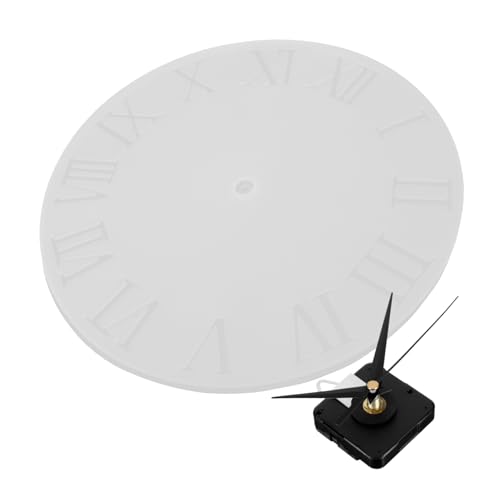 SHINEOFI Klebstoff -taktform Uhr Diy Formen Silikonform Aus Harz Wanduhr Bausatz Selber Machen Silikonform Für Harzguss Uhrenformen Für Epoxidharz Gießharzform Aus Silikon Kunststoff von SHINEOFI