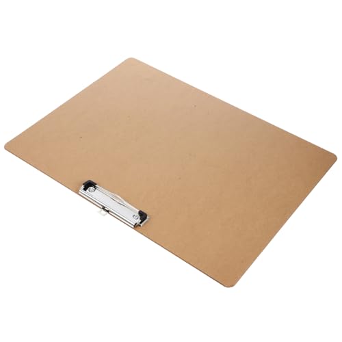 SHINEOFI Klemmbrett Schreibbrett aus Holz mit Metallclip Robustes Schreibbrett für Büro Schule Restaurant Dokumentenablage und Schreibunterlage SHINEOFI Klemmbrett Schreibbrett aus Holz mit Metallclip Robustes Schreibbrett für Büro Schule Restaurant Dokumentenablage und Schreibunterlage von SHINEOFI