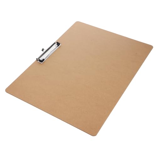 SHINEOFI Klemmbrett aus Holz mit Metallclip Robustes Schreibbrett für Büro Schule und Zuhause Ergonomisch Geformtes Dokumentenbrett Vielseitige Schreibunterlage für Akten und Notizen SHINEOFI Klemmbrett aus Holz mit Metallclip Robustes Schreibbrett für Büro Schule und Zuhause Ergonomisch Geformtes Dokumentenbrett Vielseitige Schreibunterlage für Akten und Notizen von SHINEOFI