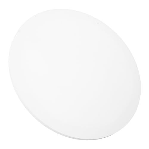 SHINEOFI Künstler Runder Holzrahmen Dicke Gespannte Baumwolle für Malerei und DIY Projekte für Ölgemälde und Acrylfarben von SHINEOFI